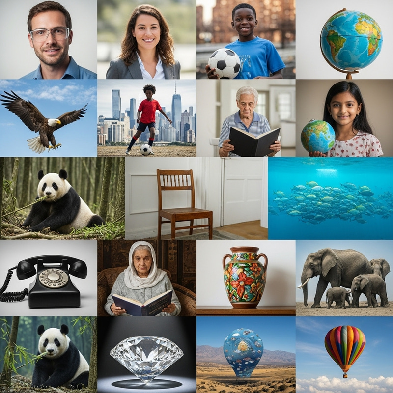 AI Tools Detecting Entities: Diverse Visual Recognition