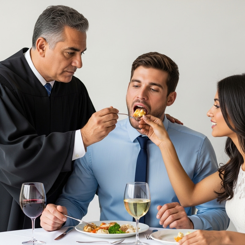 Judge Disapproves of Son-in-Law's Manners Judge Disapproves of Son-in-Law's Manners