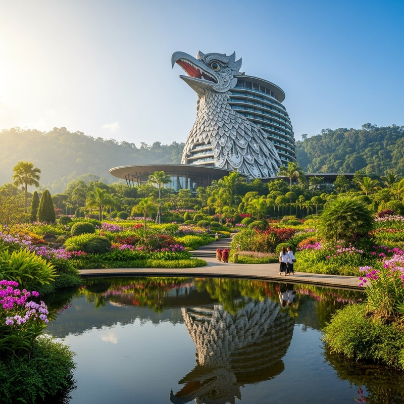 Explore Nusantara Botanical Garden's Garuda-Inspired Design