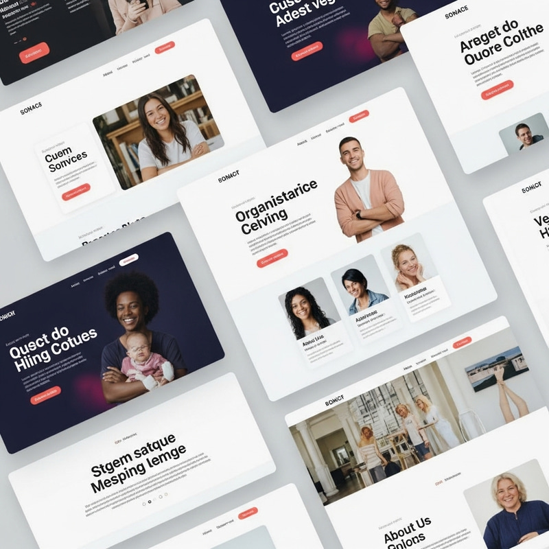 Modern & Cutting Edge Organizational Websites Modern & Cutting Edge Organizational Websites