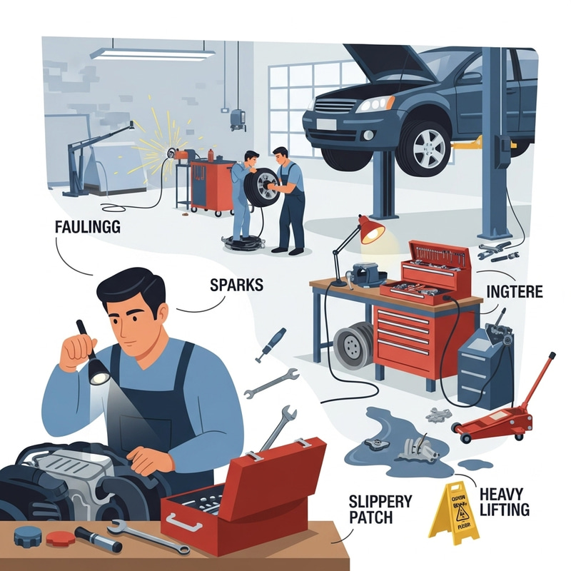 Mechanic Workshop Safety: Common Risks & How to Prevent