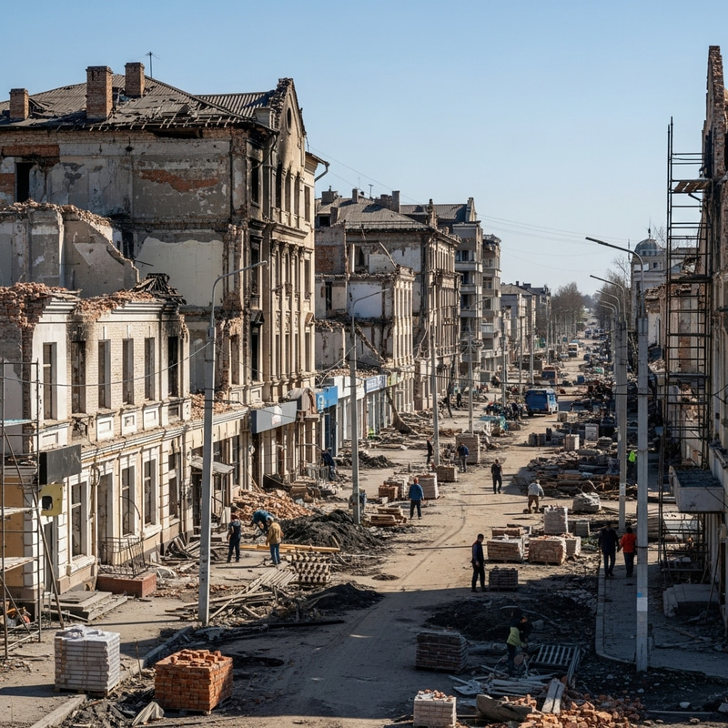 Rebuilding Kupiansk Ukraine: A Story of Resilience