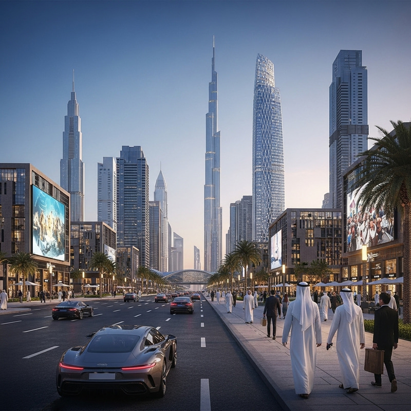 Future Vision of Dubai 2050: Skyline, Tech Marvels & Cultural Diversity Future Vision of Dubai 2050: Skyline, Tech Marvels & Cultural Diversity