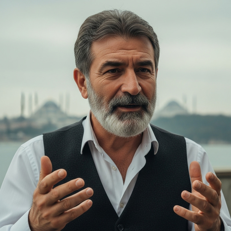 Turkish Narrator: A Storyteller from Istanbul