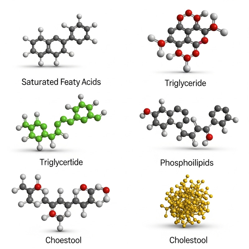Discover Lipid Molecular Structures: Saturated & Unsaturated Fatty Acids Discover Lipid Molecular Structures: Saturated & Unsaturated Fatty Acids