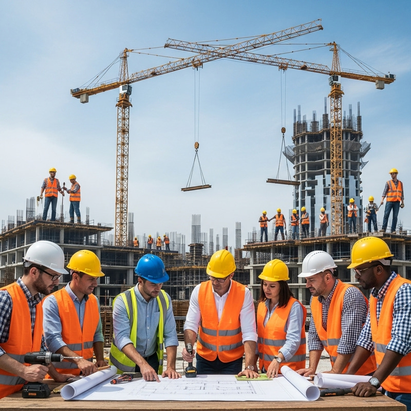 Dynamic Construction Site: Progress in Action Dynamic Construction Site: Progress in Action