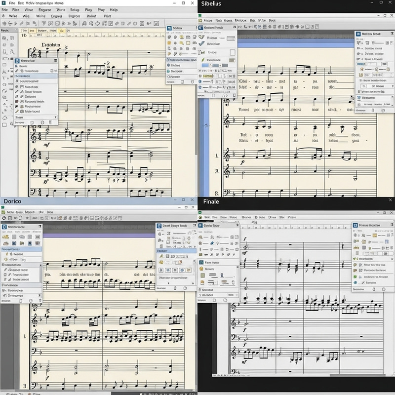 Dorico vs. Sibelius vs. Finale vs. Musescore: Which Notation Program to Choose? Dorico vs. Sibelius vs. Finale vs. Musescore: Which Notation Program to Choose?