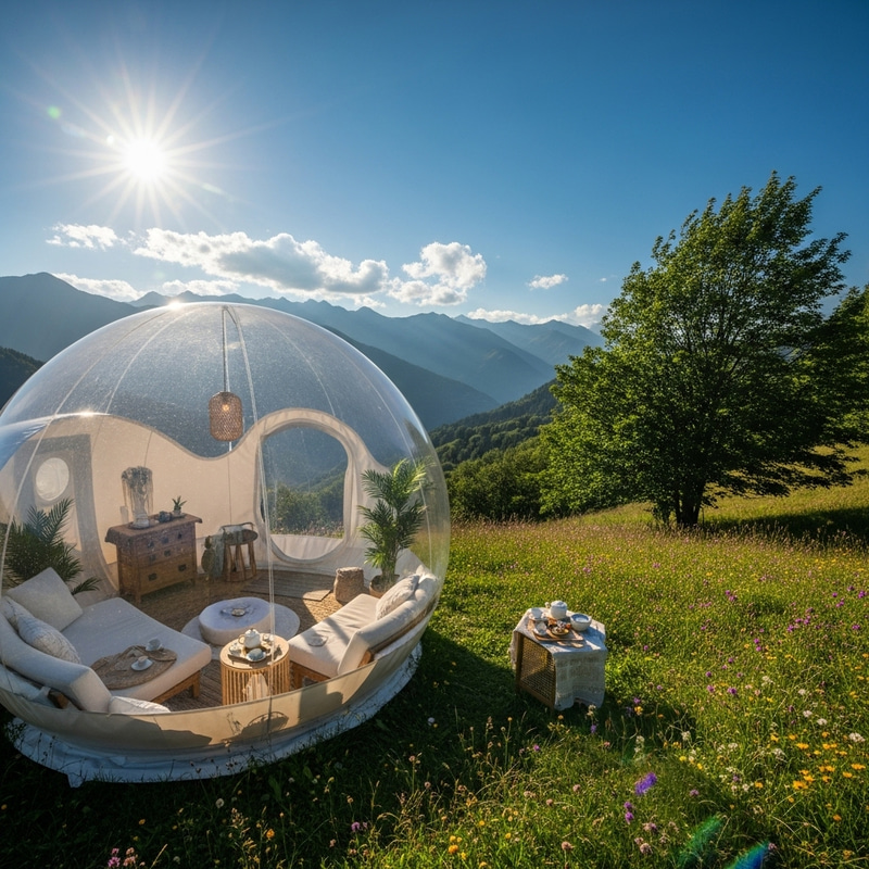 Sunny Pyrenean Wellbeing Bubble Sunny Pyrenean Wellbeing Bubble