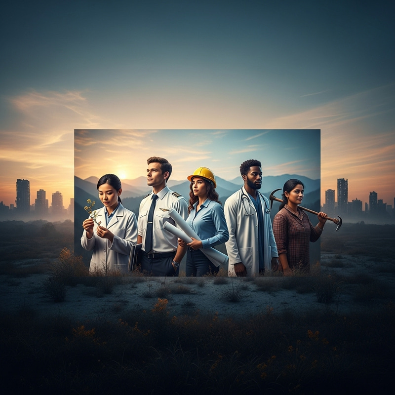 The Last Photo of Humanity: A Dusk Vision The Last Photo of Humanity: A Dusk Vision