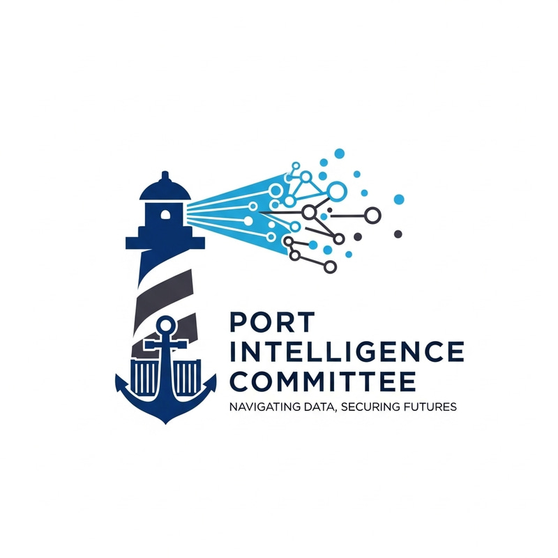 Port Intelligence Committee Logo | Maritime Design Port Intelligence Committee Logo | Maritime Design
