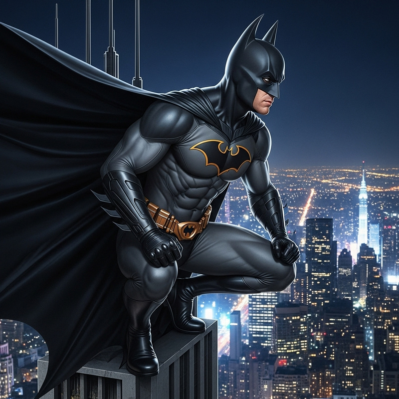 Batman - Dark Knight Protector of Gotham City