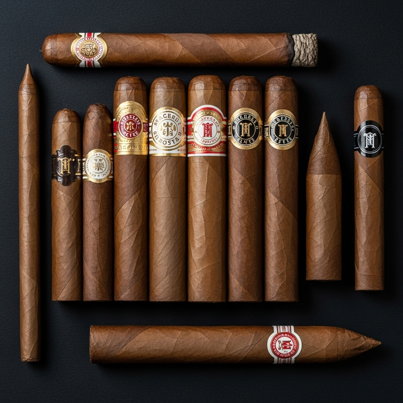 Cigar Sizes & Shapes - Explore Diverse Premium Collection Cigar Sizes & Shapes - Explore Diverse Premium Collection
