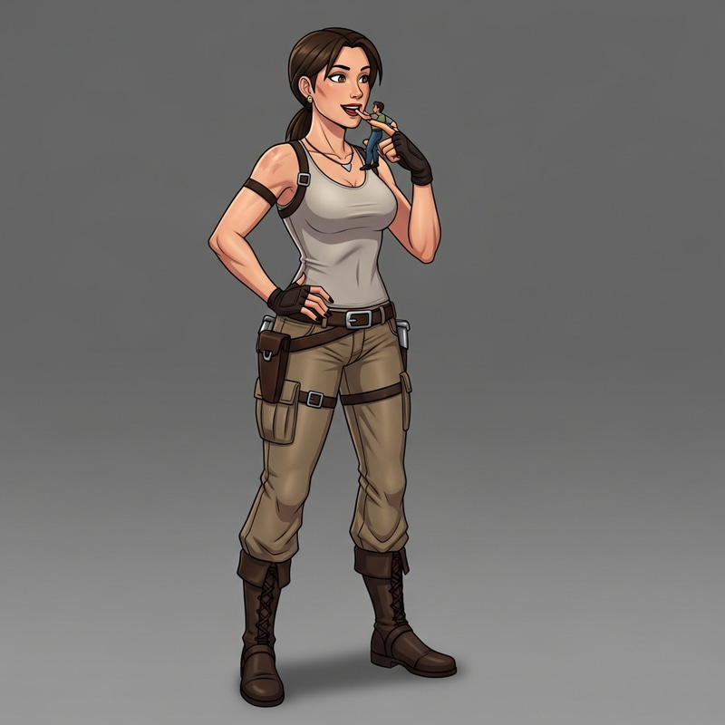 Giant Woman with Tiny Man - Fascinating Encounter Revealed