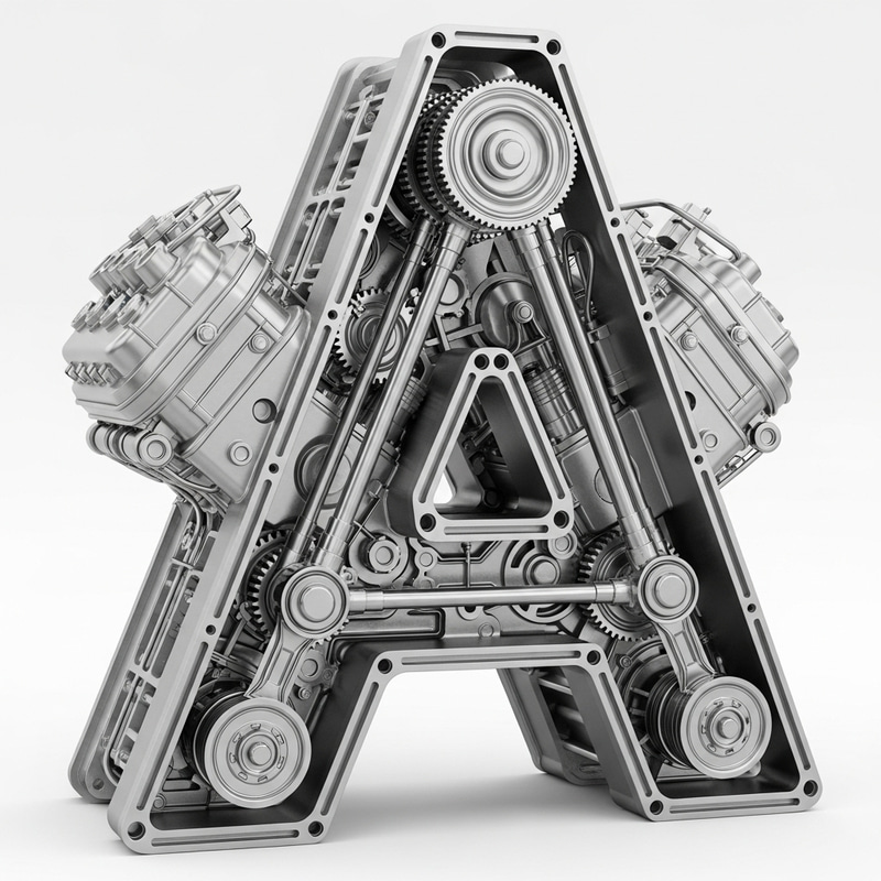 A Shaped Engine: Unique Design for Advanced Engineering A Shaped Engine: Unique Design for Advanced Engineering