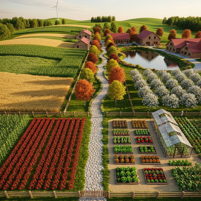 Farm Landscape Design Ideas for Beautiful Farms Farm Landscape Design Ideas for Beautiful Farms