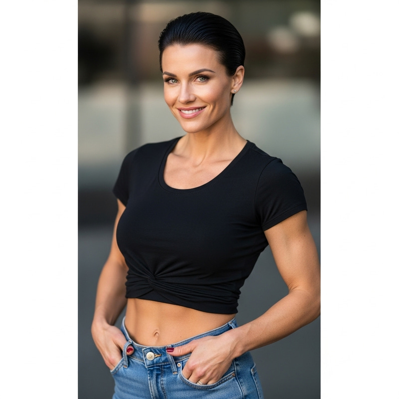 Petite Woman with Short Hair: Confident & Stylish Look Petite Woman with Short Hair: Confident & Stylish Look
