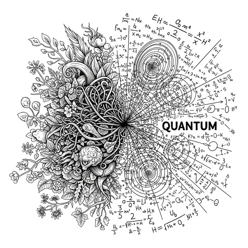 Interconnection of Life and Quantum Energy Sketch Interconnection of Life and Quantum Energy Sketch