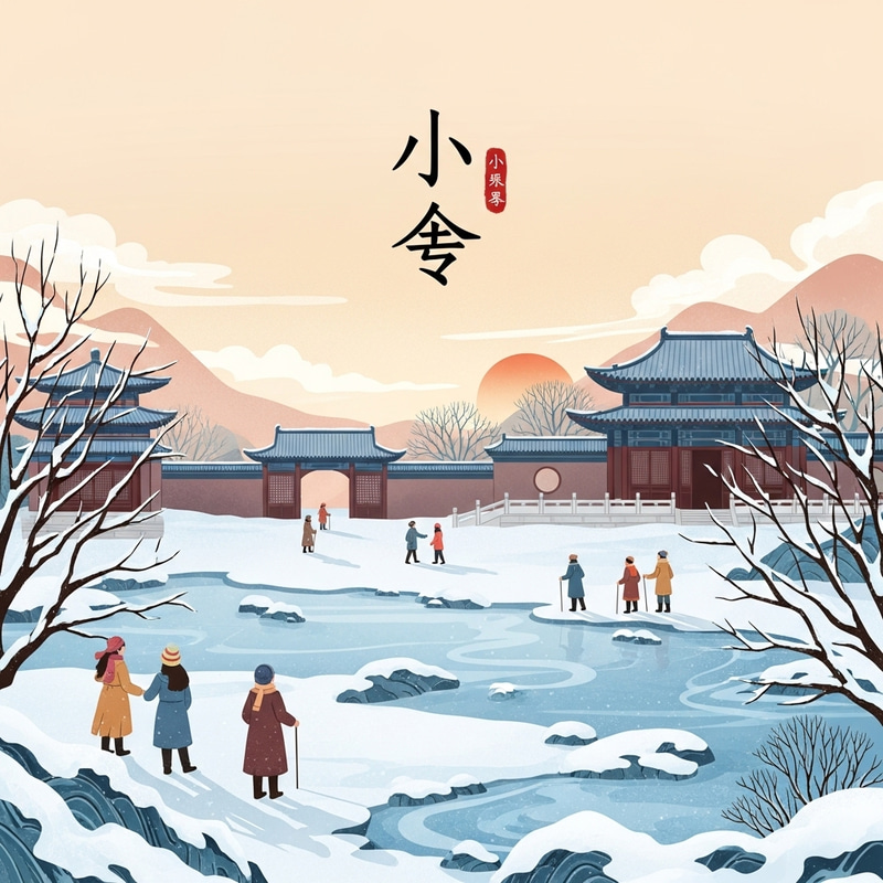 Tranquil Winter Scene | Xiaohan Minor Cold Festival