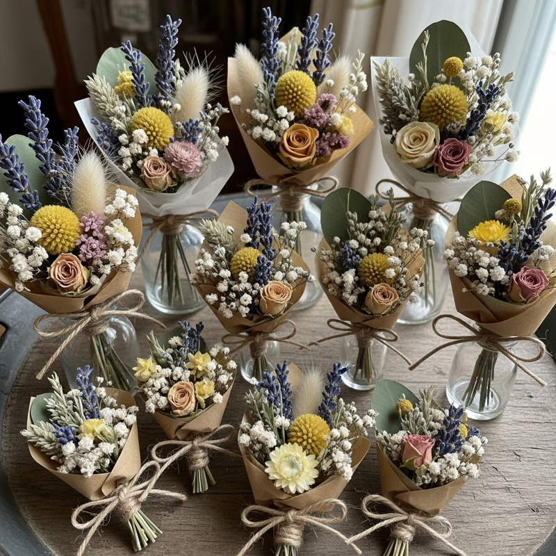 Mini Dried Flower Bouquets - Order Online Mini Dried Flower Bouquets - Order Online