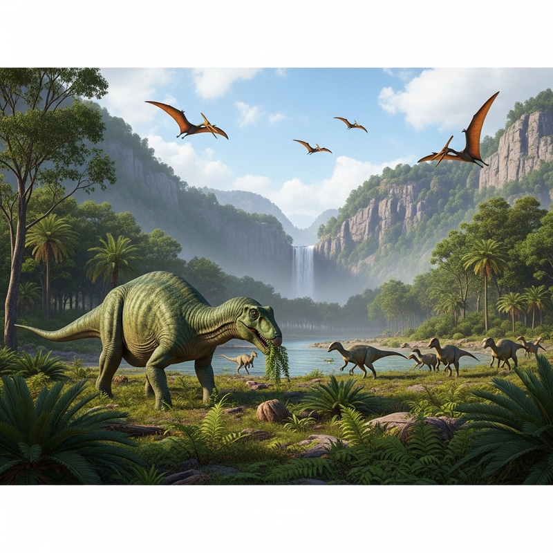 Discover Dinosaurs in a Prehistoric Paradise Discover Dinosaurs in a Prehistoric Paradise