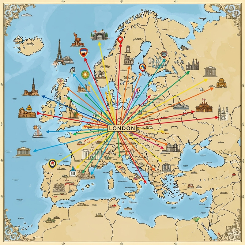 Explore Europe: Top 20 Destinations from London Explore Europe: Top 20 Destinations from London