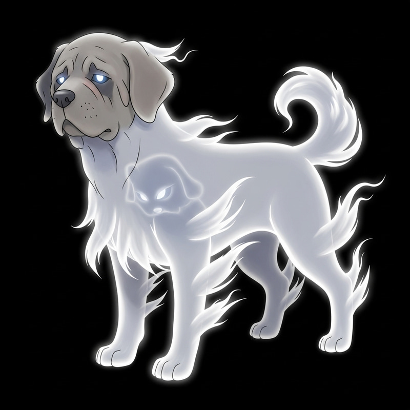 Ghost-Type Pokémon: Spanish Mastiff & German Pointer Mix