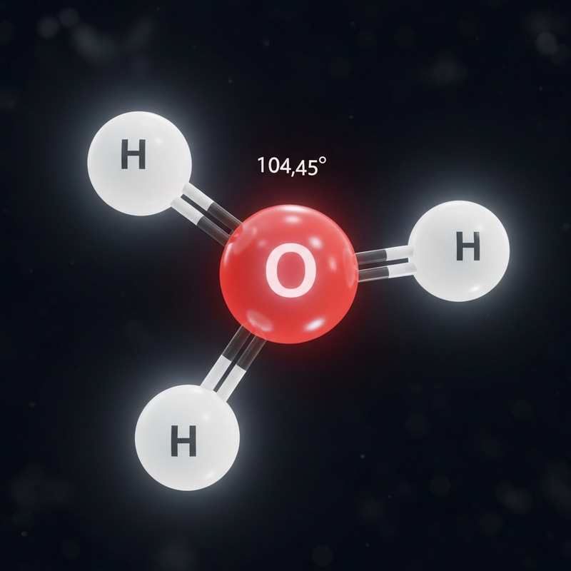 Explore the 3D Structure of H2O Molecule Explore the 3D Structure of H2O Molecule