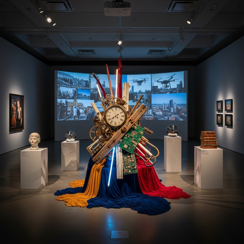 Creative Art Installation: Vision, Design, and Texture