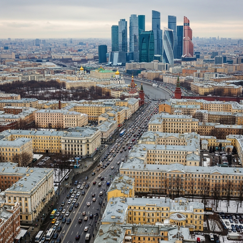 Iconic Moscow: A Blend of History and Modernity Iconic Moscow: A Blend of History and Modernity