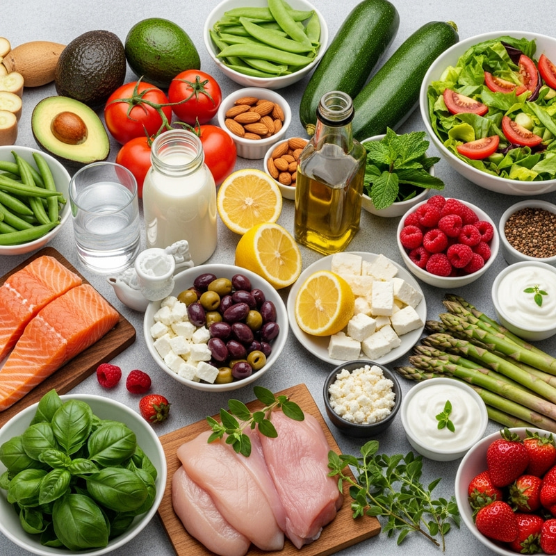 Delicious Food Table | Fresh Meats, Cheeses & Fruits