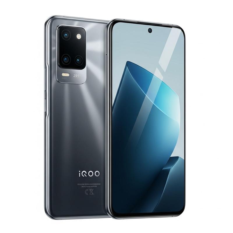 Sleek iQOO Z9 5G Smartphone with Multi-Camera Setup Sleek iQOO Z9 5G Smartphone with Multi-Camera Setup