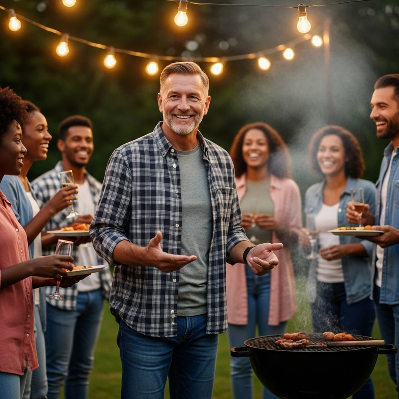 Henry Walker | Middle-Aged Caucasian Male with Friendly Smile