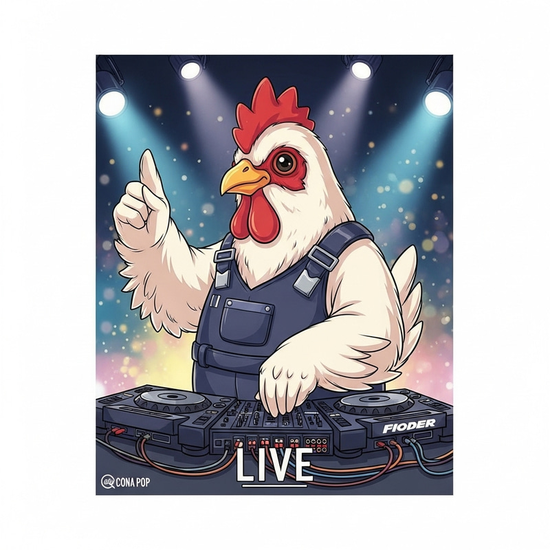 Kawaii Chicken DJ Live Performance | Icona Pop Groove Kawaii Chicken DJ Live Performance | Icona Pop Groove