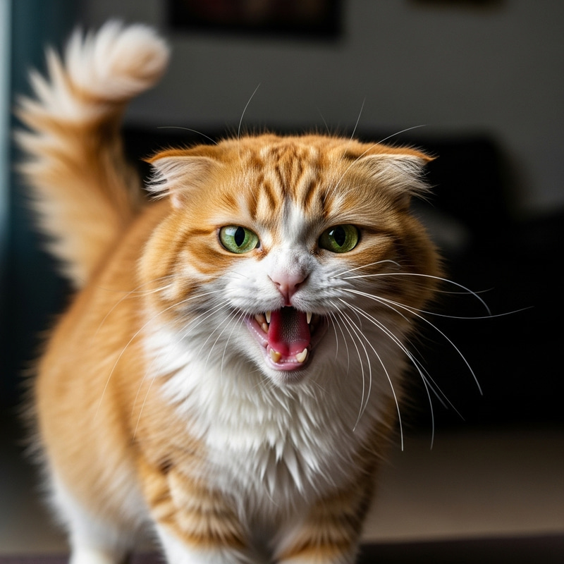 Angry Cat: Un Gato Muy Enojado