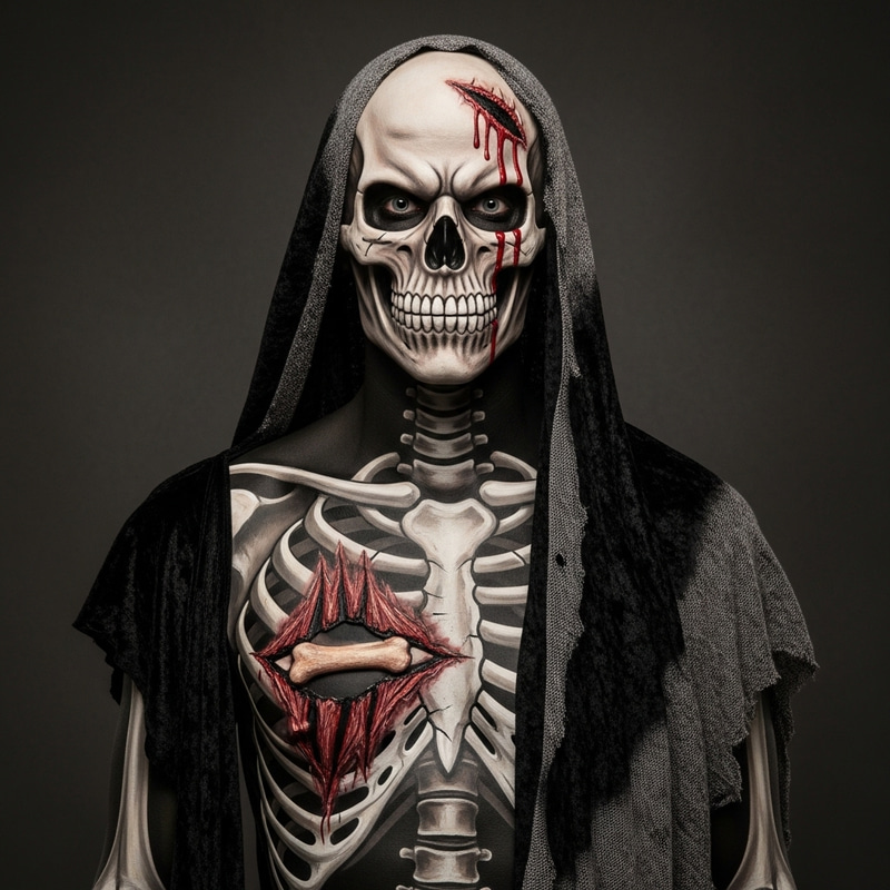 Grotesque Halloween Costume Ideas with Wounds