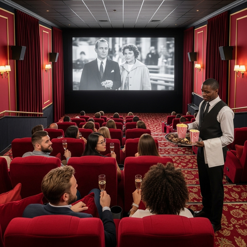 Luxury Cinema Service: Unforgettable Theater Experience Luxury Cinema Service: Unforgettable Theater Experience