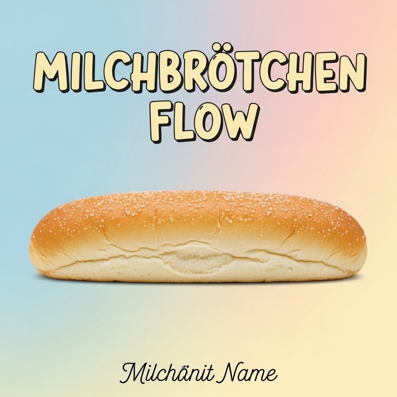 Elongated Milk Roll Album Cover Design Elongated Milk Roll Album Cover Design