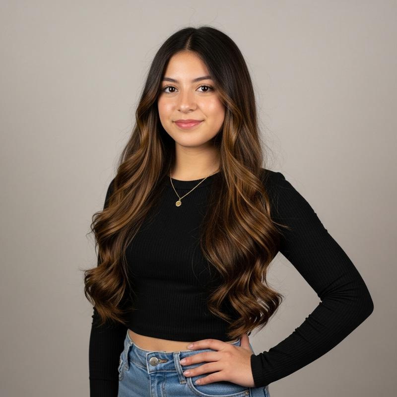 Beautiful Brunette Woman with Long Coffee-Colored Hair | Hair Care Tips Beautiful Brunette Woman with Long Coffee-Colored Hair | Hair Care Tips