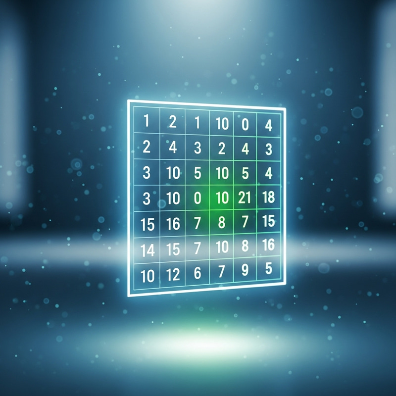 Matrix Representation | Mathematical Grid Visualization Matrix Representation | Mathematical Grid Visualization