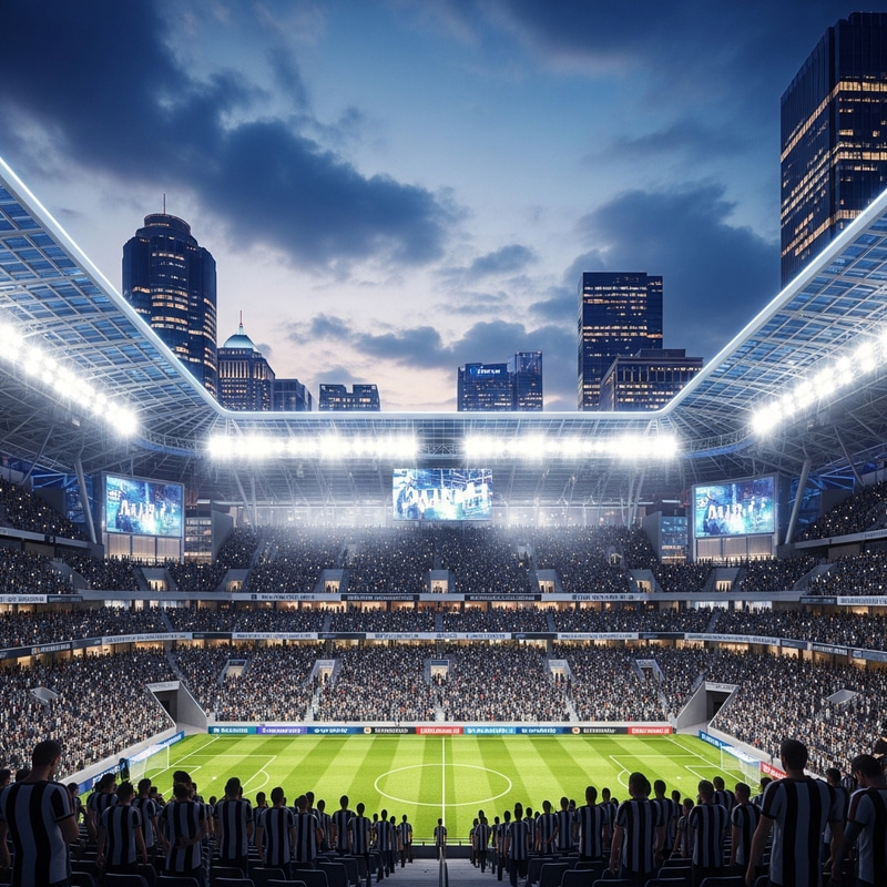 New Besiktas Football Stadium Design in Urban Setting