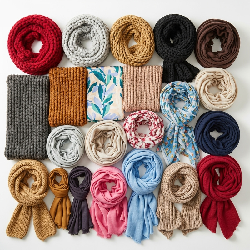 New Scarf Collection: Wool to Silk, Floral Prints & Chunky Knits New Scarf Collection: Wool to Silk, Floral Prints & Chunky Knits