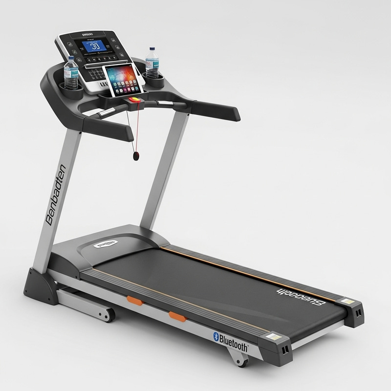 Sleek Modern Treadmill Design | Touch Controls & Features Sleek Modern Treadmill Design | Touch Controls & Features