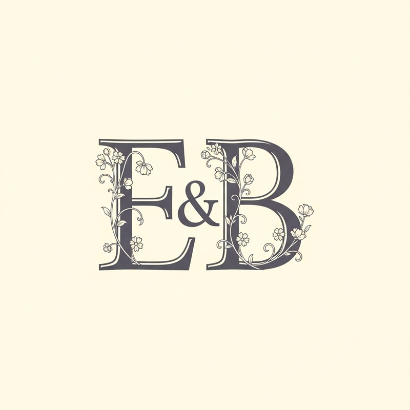 Elegant E B Monogram Design Ideas Elegant E B Monogram Design Ideas