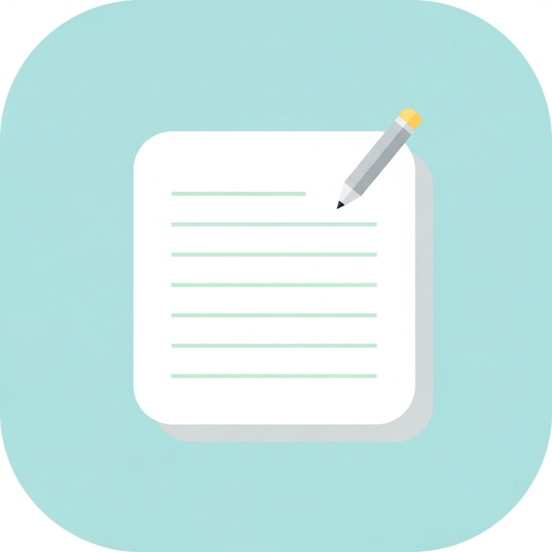 Create a Serene Note-Taking App Icon Create a Serene Note-Taking App Icon