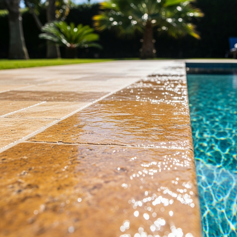 Travertine Poolside | Outdoor Design Travertine Poolside | Outdoor Design