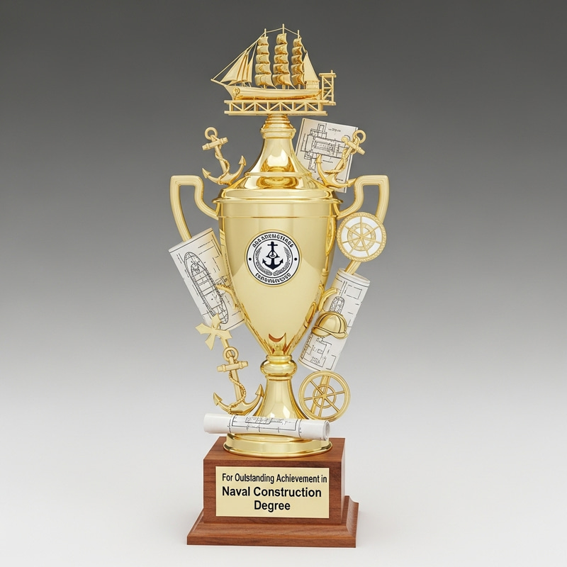 Naval Construction Degree Topper Trophy Naval Construction Degree Topper Trophy