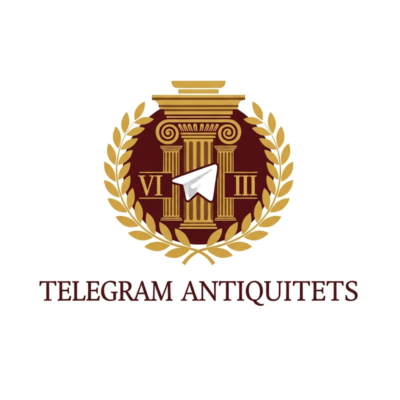 Roman Antiquity Style Logo Design for Telegram Channel