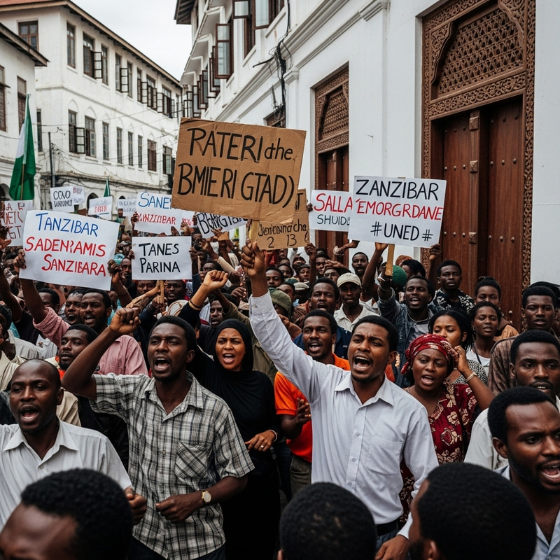 Revolution of Zanzibar: Dramatic Scene of Unity