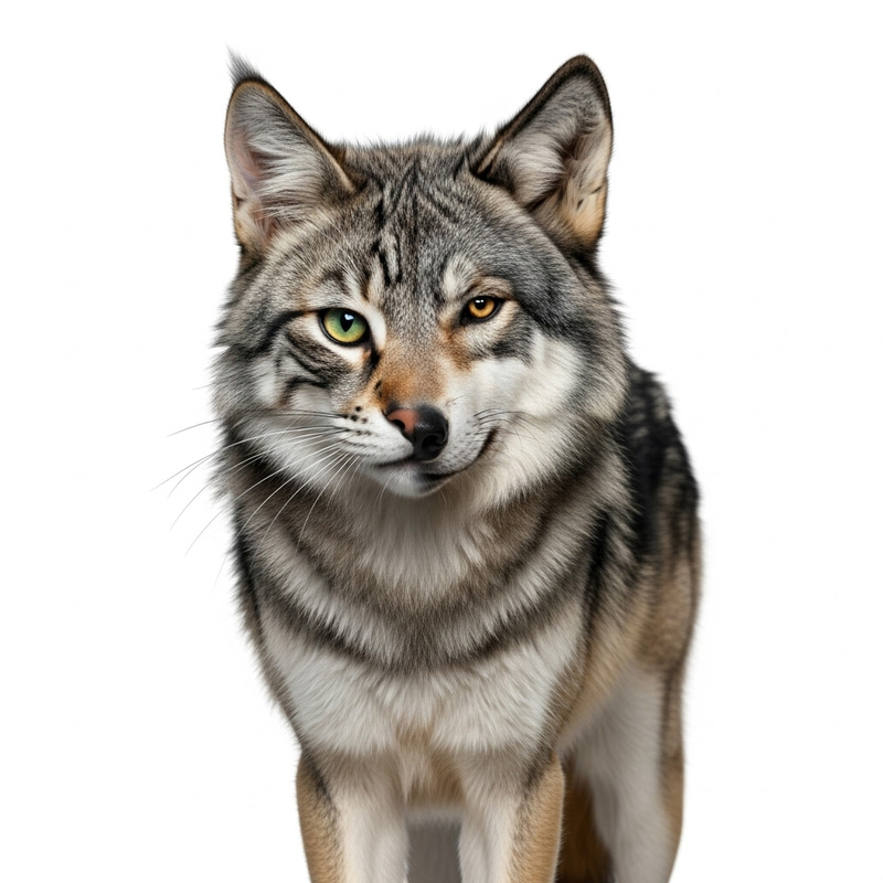 Cat-Wolf Hybrid Creature Design | Intertwining Feline and Lupine Traits Cat-Wolf Hybrid Creature Design | Intertwining Feline and Lupine Traits