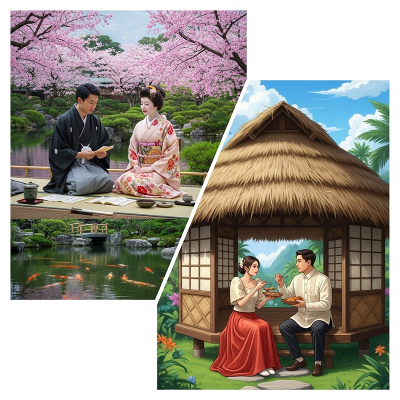 Cultural Harmony: Japanese and Filipino Traditions Cultural Harmony: Japanese and Filipino Traditions